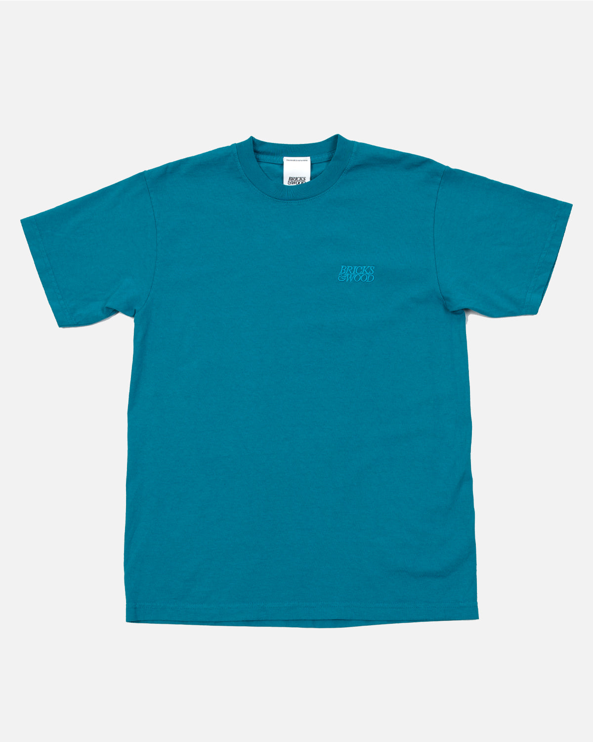 Bricks & Wood Ocean Tonal Logo Tee